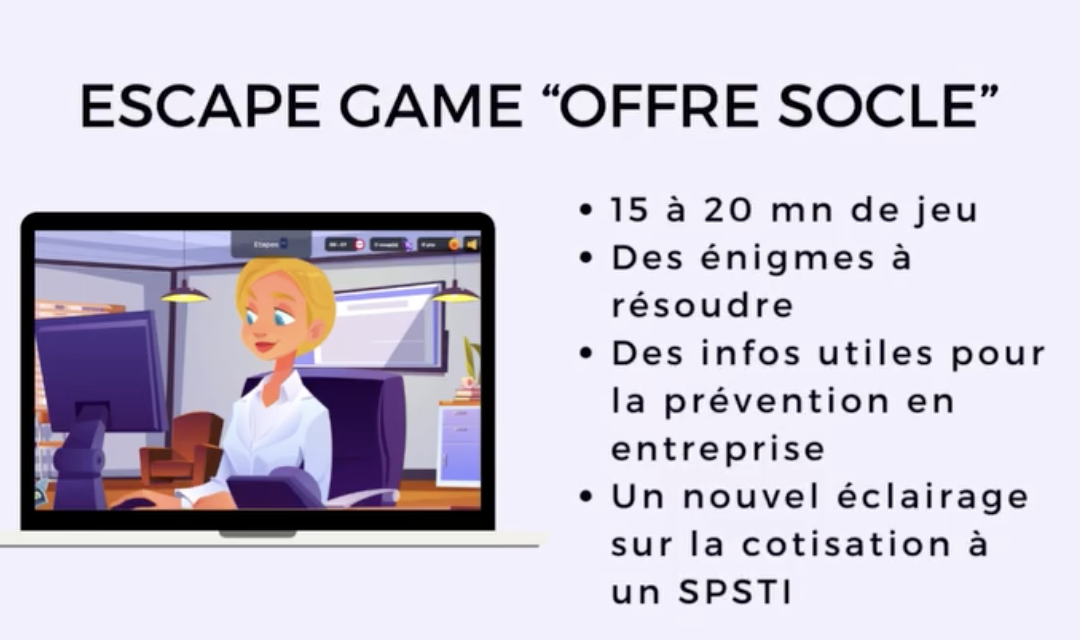 Un escape game sur « L’Offre Socle des SPSTI »