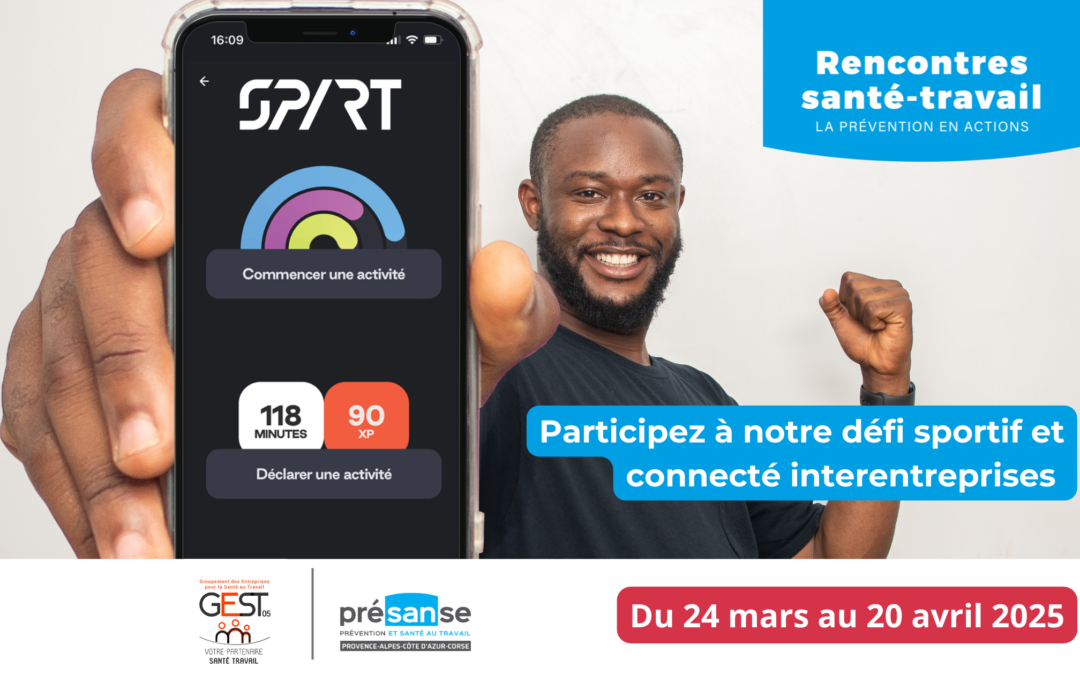 Rencontres Santé-Travail 2025 : participez à notre défi sportif connecté !